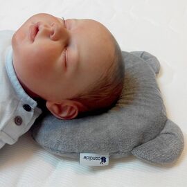 Candide - Panda Pillow - Grey / Baby and Children
