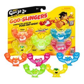 Goo Jit Zu - Meteor Madness Slingers Glow 5PK (43086) / Toys
