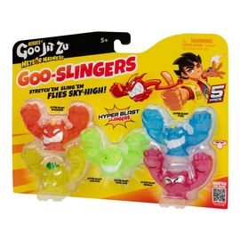 Goo Jit Zu - Meteor Madness Slingers Glow 5PK (43086) / Toys