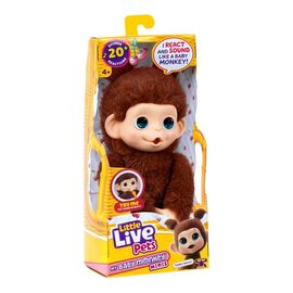 Little Live Pets - My Baby Mini Monkey Brown Cherri (26765) / Toys
