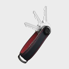 Orbitkey - Key Organiser Matte Leather - Ember / Gadgets