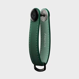 Orbitkey - Key Organiser Matte Leather - Forest / Gadgets