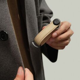 Orbitkey - Leather Key Organiser - Sand / Gadgets