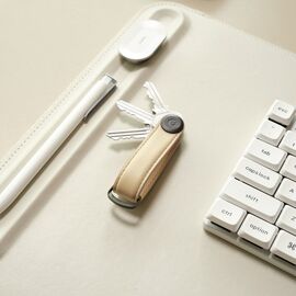 Orbitkey - Leather Key Organiser - Sand / Gadgets
