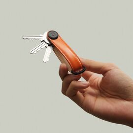 Orbitkey - Leather Key Organiser - Terracotta / Gadgets
