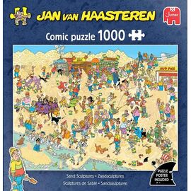 Jan van Haasteren - Sand Sculptures (1000 pieces) (1110100612) / Toys