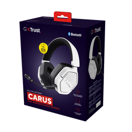 Trust - GXT493W Carus Wireless Headset - White / Electronics