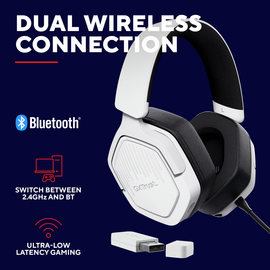 Trust - GXT493W Carus Wireless Headset - White / Electronics
