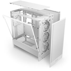 NZXT H5 Flow Midi Tower White - Computer Cases - PC Cases & Accessories - Techbox