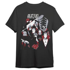 Naruto Shippuden Akatsuki adult t-shirt - Various - Various - Techbox
