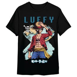 One Piece Monkey D. Luffy Map adult t-shirt - Figurines - Collectibles - Techbox
