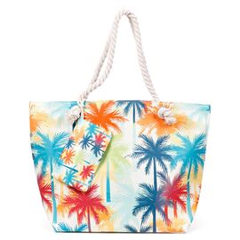 Palm trees beach bag