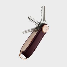 Orbitkey - Leather Key Organiser - Wine / Gadgets