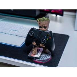Cable Guys - Marvel: Smiley Toddler Groot / PlayStation 5 | Techbox