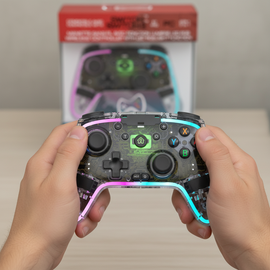 Deep Explorer - Wireless Controller - Neon (Switch / Switch 2) / Nintendo Switch 2 - Nintendo Switch 2 Accessories - Accessories for Consoles - Techbox