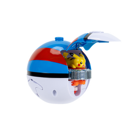 Pokémon - Battle Spinner Pikachu with Great Ball (PKW4936) / Toys