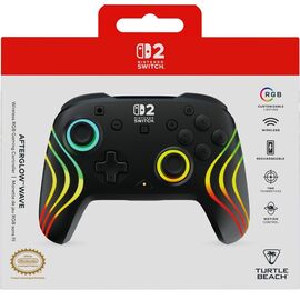 Turtle Beach - Wireless Controller - Afterglow Wave (Black) / Nintendo Switch 2 - Nintendo Switch 2 Accessories - Accessories for Consoles - Techbox