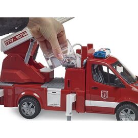Bruder - MB Sprinter Fire Engine w/Ladder, Waterpump, Lights & Sound (02673) / Toys