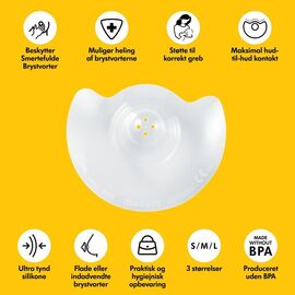 Medela - Contact nipple shields - Transparent - 20 mm, 2 pcs / Baby and Children