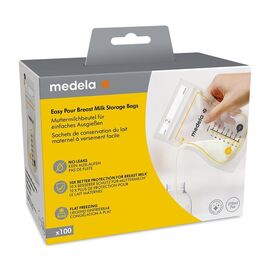 Medela - Easy Pour breast milk storage bags - 210 ml - 100 pcs / Baby and Children