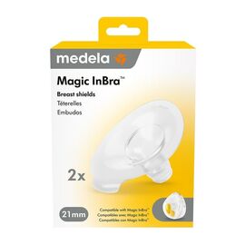 Medela - Magic InBra Breast Shields - 21 mm - 2-pack / Baby and Children