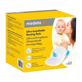Medela - Ultra-breathable nursing pads - 60 pcs / Baby and Children