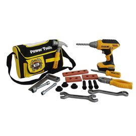 Power X - Tool Set w/ Electric Drill and Tool Bag (20358) / Toys