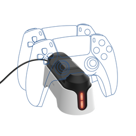 Trust - GXT228 PS5 Dual Charge Dock / PlayStation 5 | Techbox