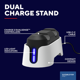 Trust - GXT228 PS5 Dual Charge Dock / PlayStation 5 | Techbox