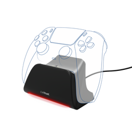 Trust - GXT255 PS5 Charge Stand - Black / PlayStation 4 | Techbox