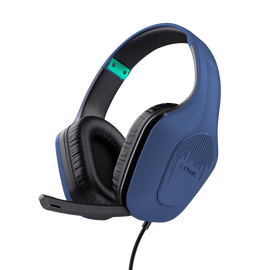Trust - GXT415B Zirox Headset - Blue / Electronics
