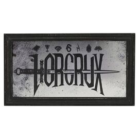 Harry Potter Dark Arts Horcrux mirrored plaque