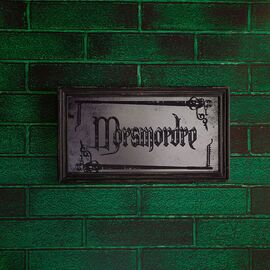 Harry Potter Dark Arts Morsmorde mirrored plaqued