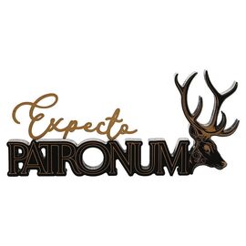 Harry Potter Patronum wooden sign