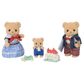 Sylvanian Families - Biscuit Bear Family  (5851) / Toys