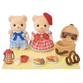 Sylvanian Families - Biscuit Bear Sister & Brother - Delicious Picnic (5852) / Toys