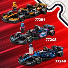 LEGO - Speed Champions - MoneyGram Haas F1 Team VF-24 Race Car (77250) / Toys
