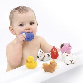 Ludi - Bathing animals - Farm animals - (LU40065) / Toys