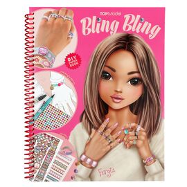 Topmodel - Create Your BLING BLING Colouring Book, Jewellery (0413740) / Toys