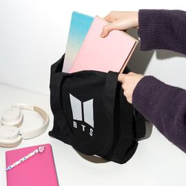 BTS logo bag