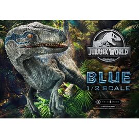 Jurassic World: Fallen Kingdom (Film) Legacy Museum Collection Statue 1/2 Blue Bonus Version 88 cm |  Techbox
