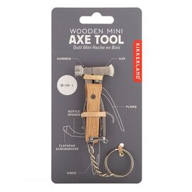 Kikkerland - Mini Axe Tool - Wooden - 1.5 x 3.25 x 0.5 inches / Sport and Outdoor