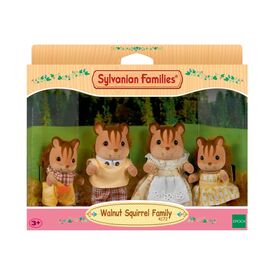 Sylvanian Families - Walnut Squirrel Family (4172) / Toys