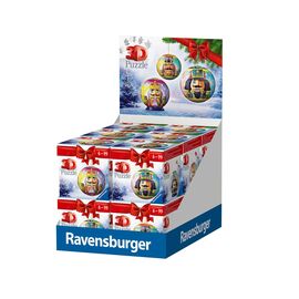 (Bundle) Ravensburger - 3D Puzzle Display Holiday Nutcracker Puzzle Balls (10373560) / Toys