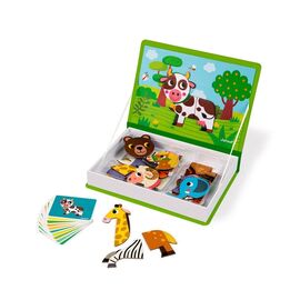 Janod - Magneti'Book - Animals - 30 magnets (LKJ2723) / Toys