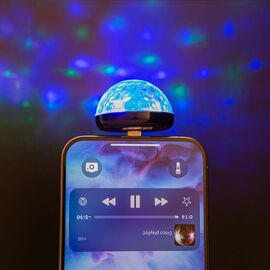 Kikkerland - Type C Phone Disco Light (US248) / Toys