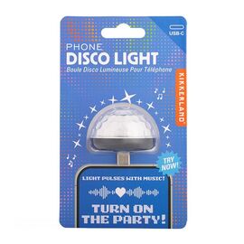 Kikkerland - Type C Phone Disco Light (US248) / Toys