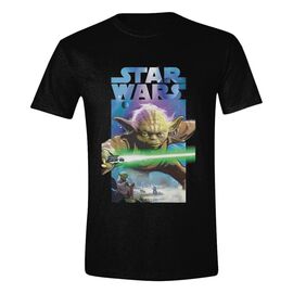 Star Wars T-Shirt Yoda Poster Size L