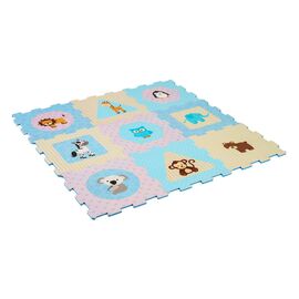 B Beez - Foam Floor Puzzle Mat, 18 Pieces (53005) / Baby and Children