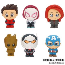 Marvel assorted Puzzle 3D Eraser Palz Capsule - Various - Various - Techbox